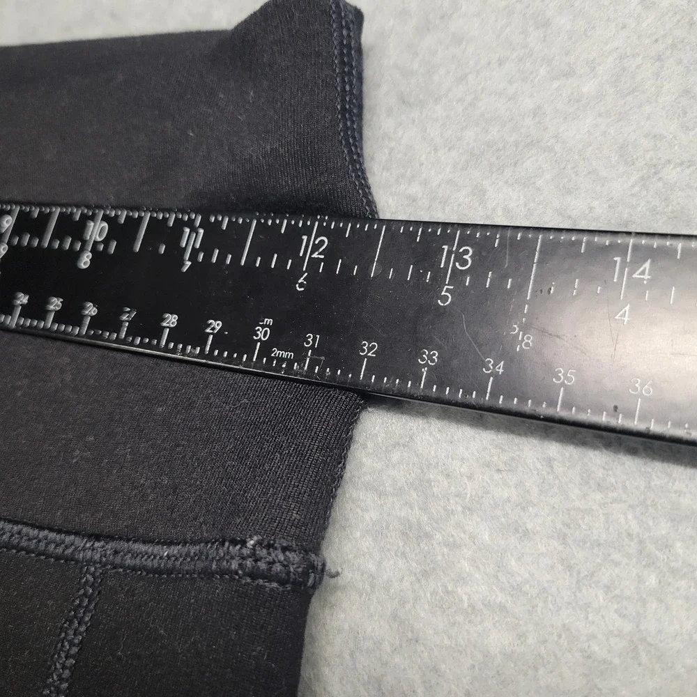 Fabletics PowerHold High‎ Waisted Mesh Pocket Leggings Black Womens Small 7/8